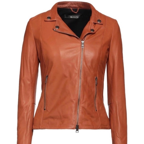 Dacute - Sleep Leather Women’s Coat - Picture 4 of 5